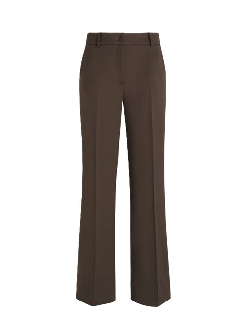 pantalone completo - sallia bi stretch testa di moro P.a.r.o.s.h. | D231491LILIUXY26086 TESTA DI MORO
